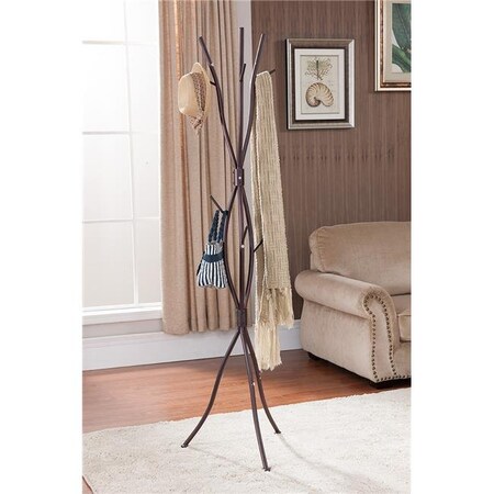 Kb KB CR1474 71 x 20 x 20 in. Coat Rack - Bronze CR1474